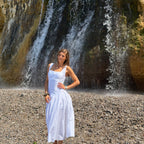Robe Étretat blanche