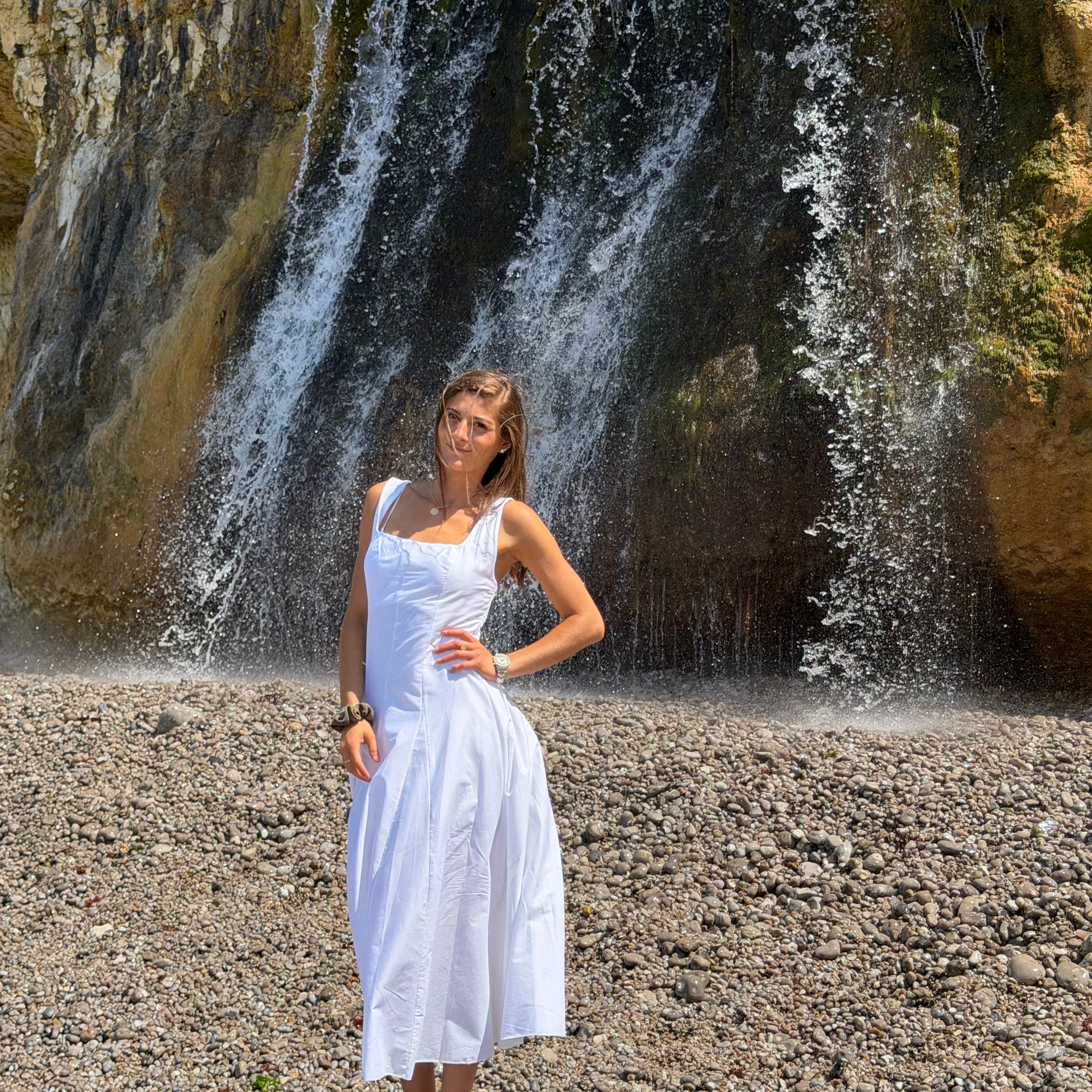 Robe Étretat blanche
