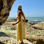 Robe Étretat Jaune