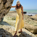 Robe Étretat Jaune