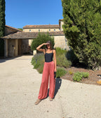 Pantalon satiné