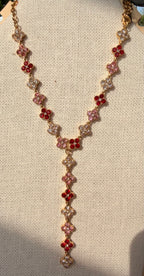 Collier Alba rouge