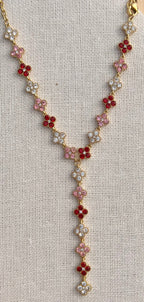Collier Alba rouge