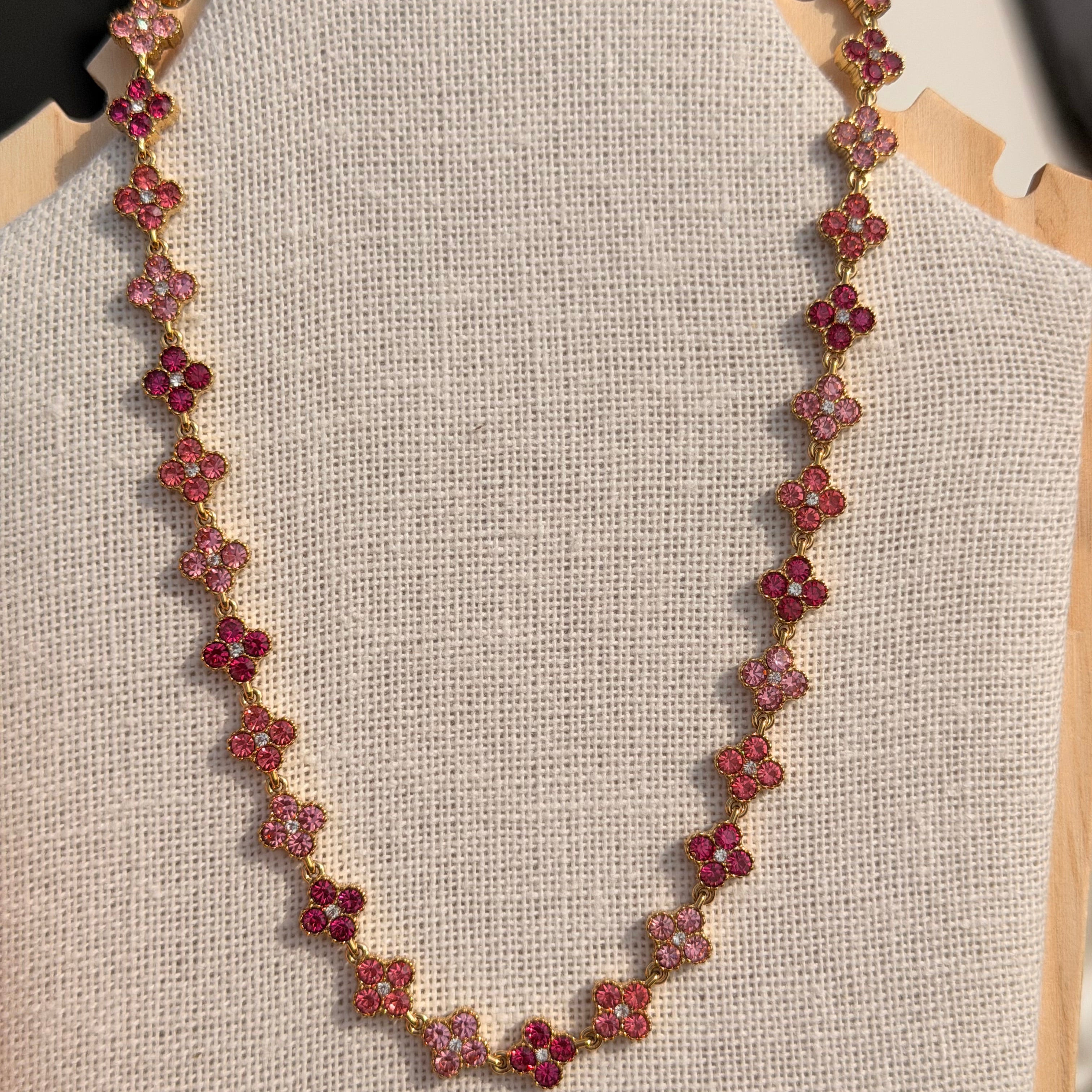 Collier Alba rose